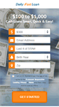 Mobile Screenshot of dailyfastloan.com